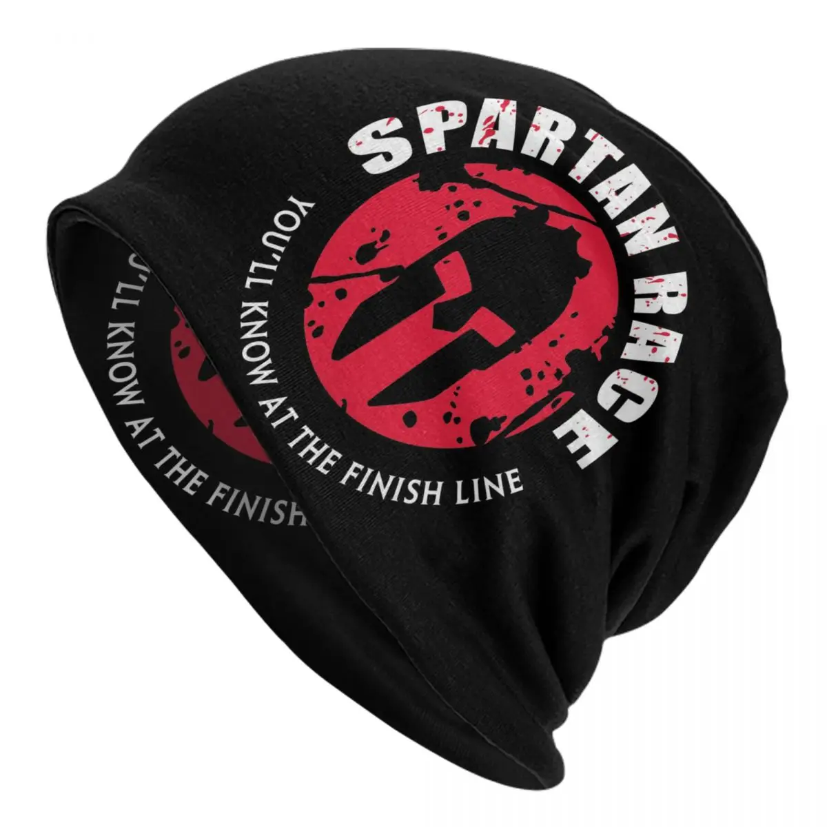 Spartan Race Sparta Spirit Skullies Beanies Caps Men Women Unisex Cool Winter Warm Knit Hat Adult Bonnet Hats