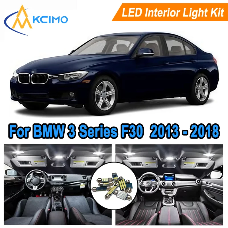 

Car LED Interior Light Kit For BMW 3 Series F30 F31 Sedan Touring 320 325 328 330 2013 2014 2015 2016 2017 2018 LED Lights