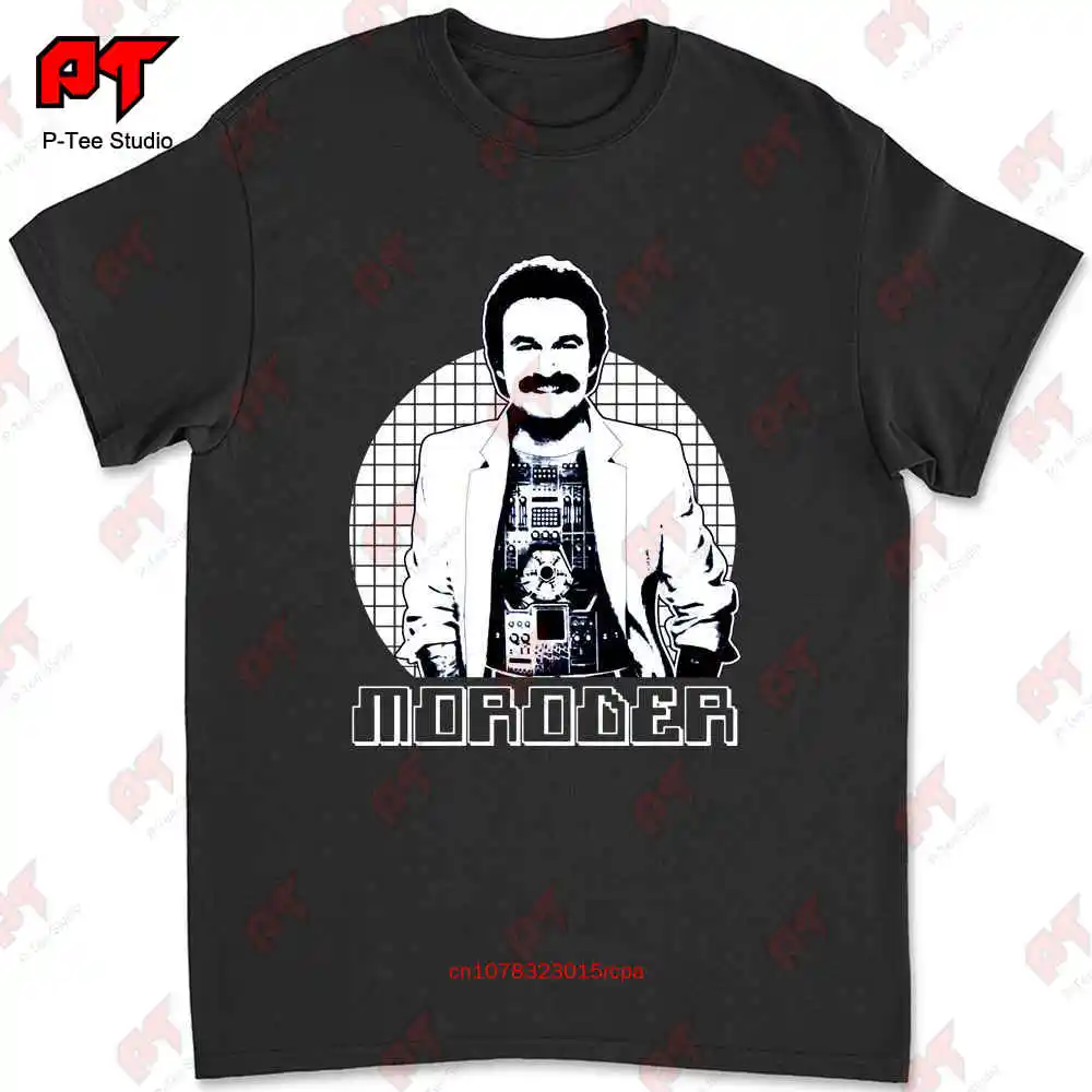 Giorgio Moroder Italo Disco Synthpop Legend T-shirt D4XZ