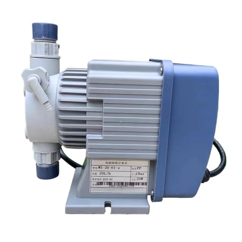 For Electromagnetic Diaphragm Metering Miniature Dosing Equipment Quantitative Acid and Alkali Anti-corrosion PP Material Ring