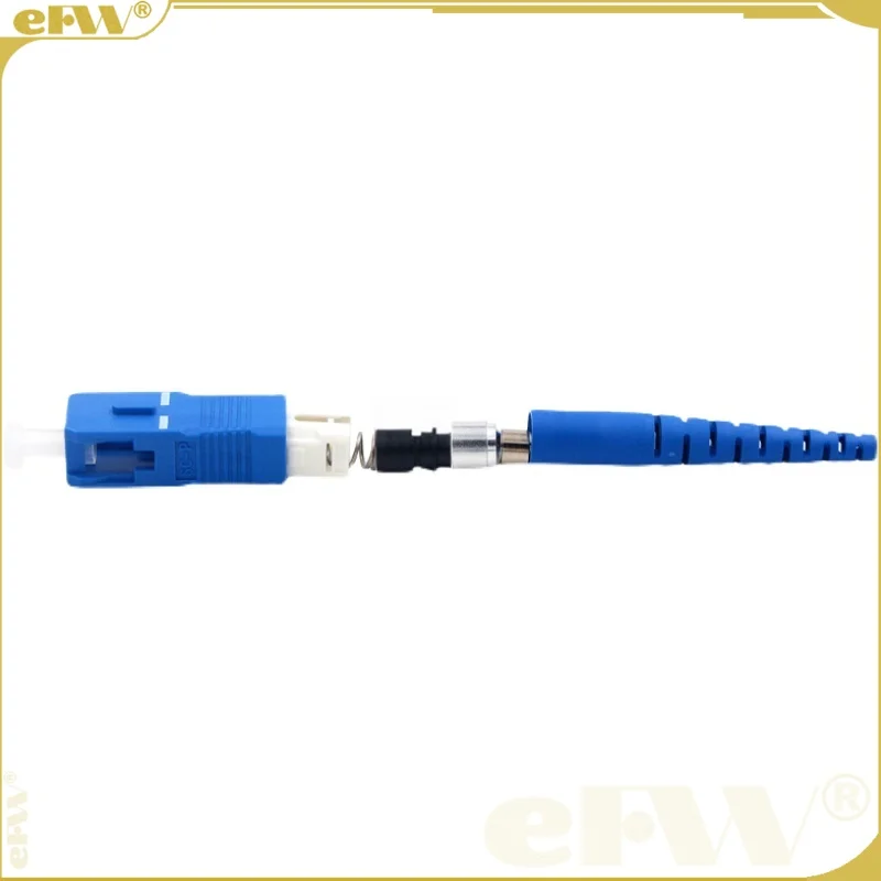 200pcs/Lot sale Sc/upc Single Mode 2.0/3.0 Jumper Loose Optical Fiber Jumper Connector Plastic Stopper Without Tail Handle