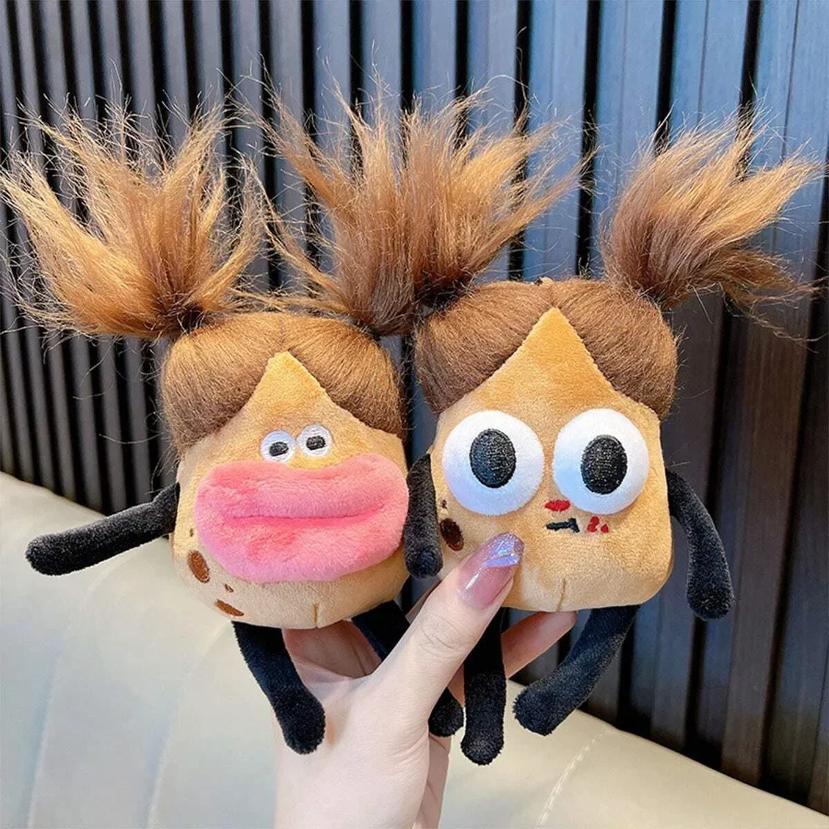 

wholesale Fried Potato Plush Toys Pendant Cartoon Plushies Doll Plushie Cartoon Keychain Doll Kids Birthday Gifts Bag Decor