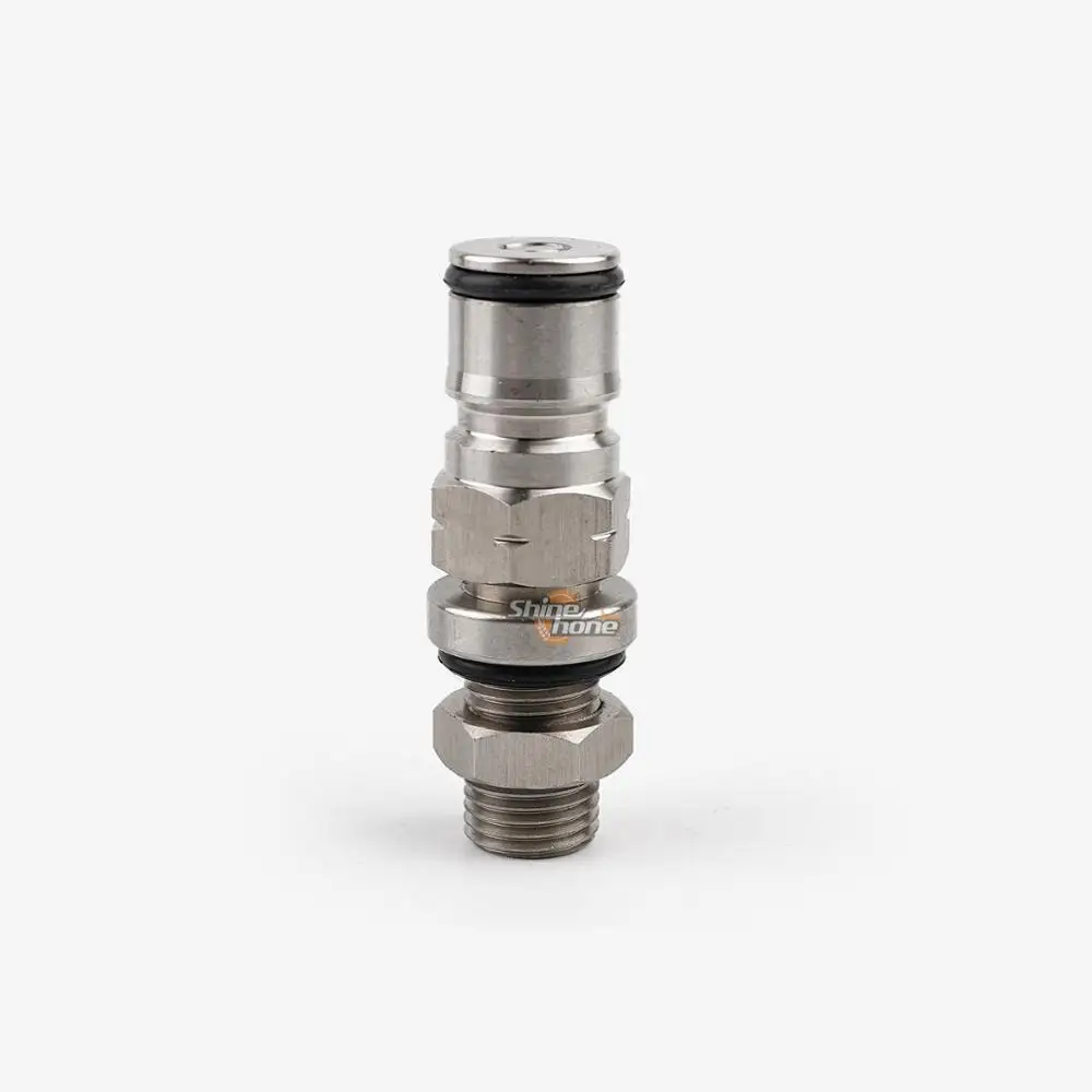 

Ball lock column for homemade beer with 1/4 inch partition component gas manifold