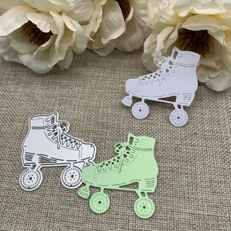 Roller skates Metal Cutting Dies Stencils For DIY Scrapbooking Decorative Handcraft Die Cutting Template Mold