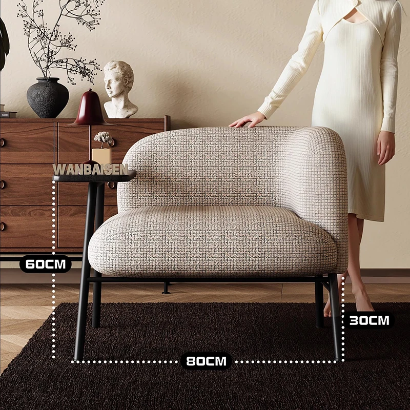 &-Relax Reading Living Room Chairs Arm Gaming Mobile Bedroom Luxury Office Chairs Comfortable