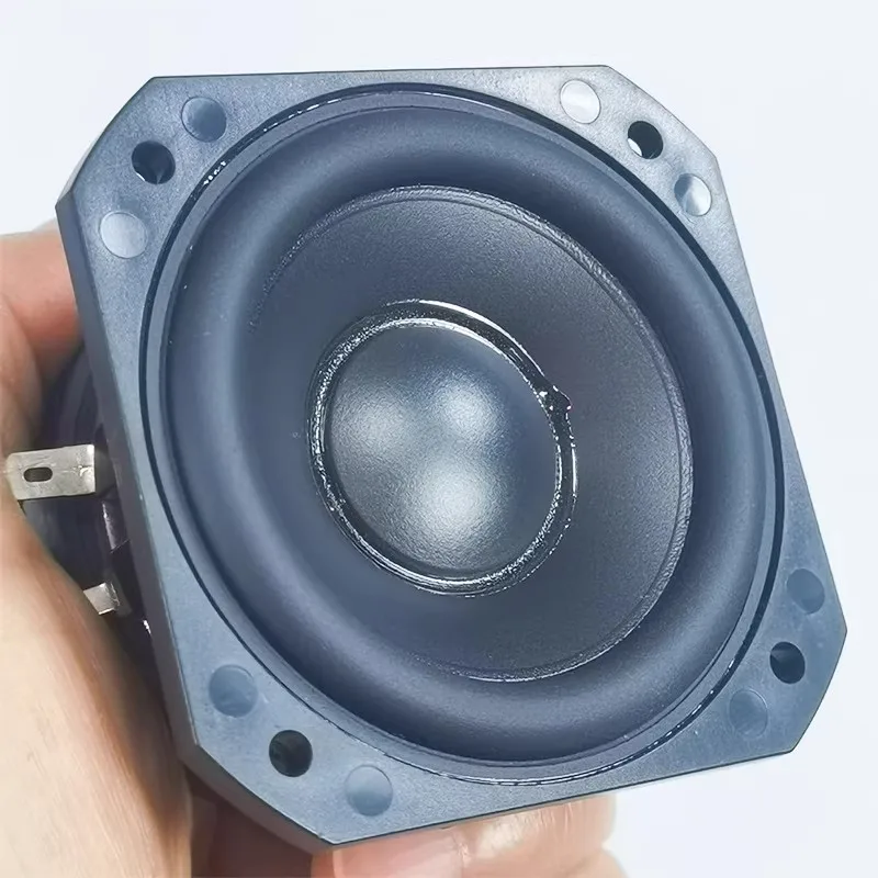 SOTAMIA 1PCS 3 Inch Full Range Speaker 4 Ohms 25 Watts Injection Molded Ductile Skeleton Rubber Side Long Stroke Speaker
