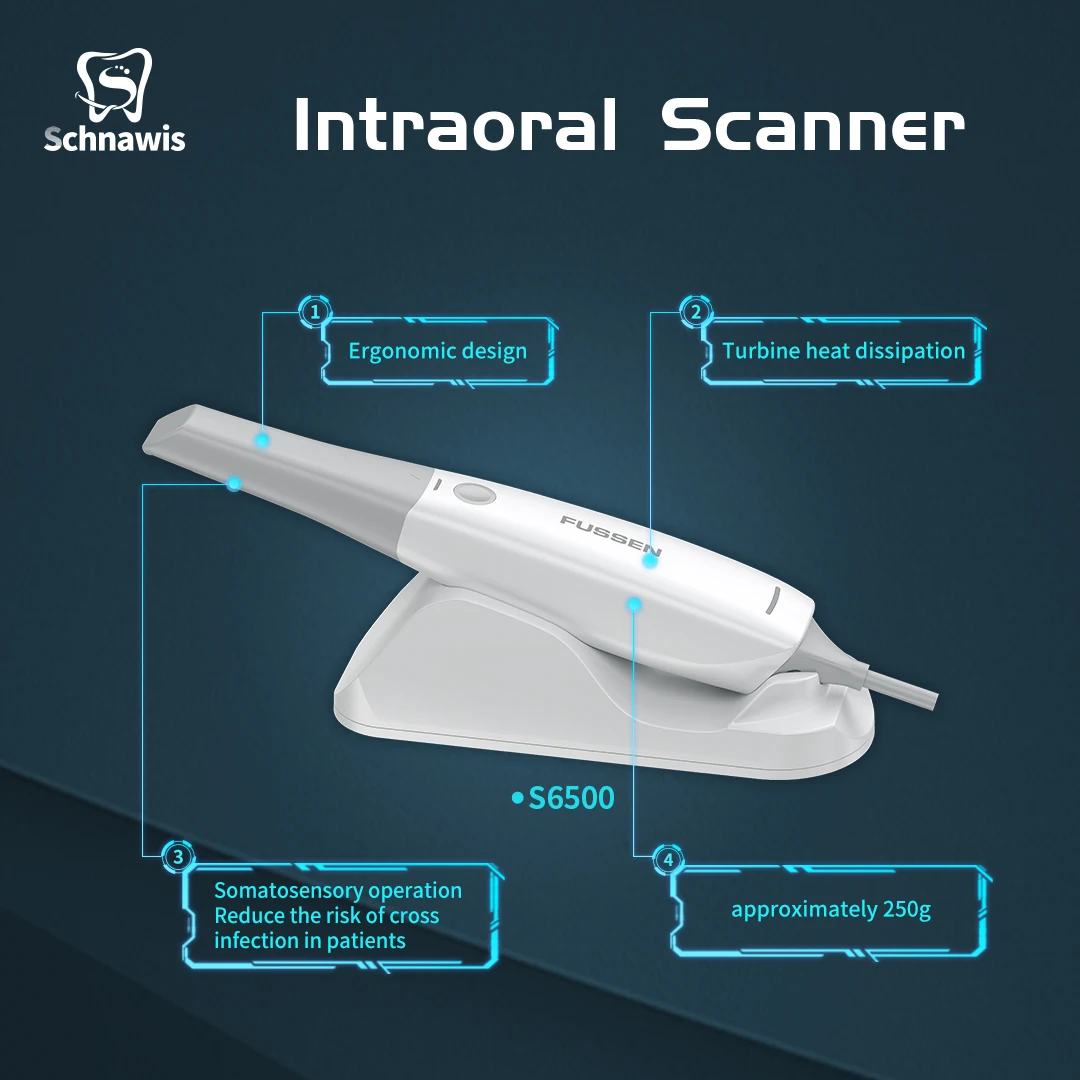 Stomatologiczny skaner 3D Wyświetlacz w czasie rzeczywistym Kamera wewnątrzustna Sterylizacja w wysokiej temperaturze Maszyna do obrazowania zębów