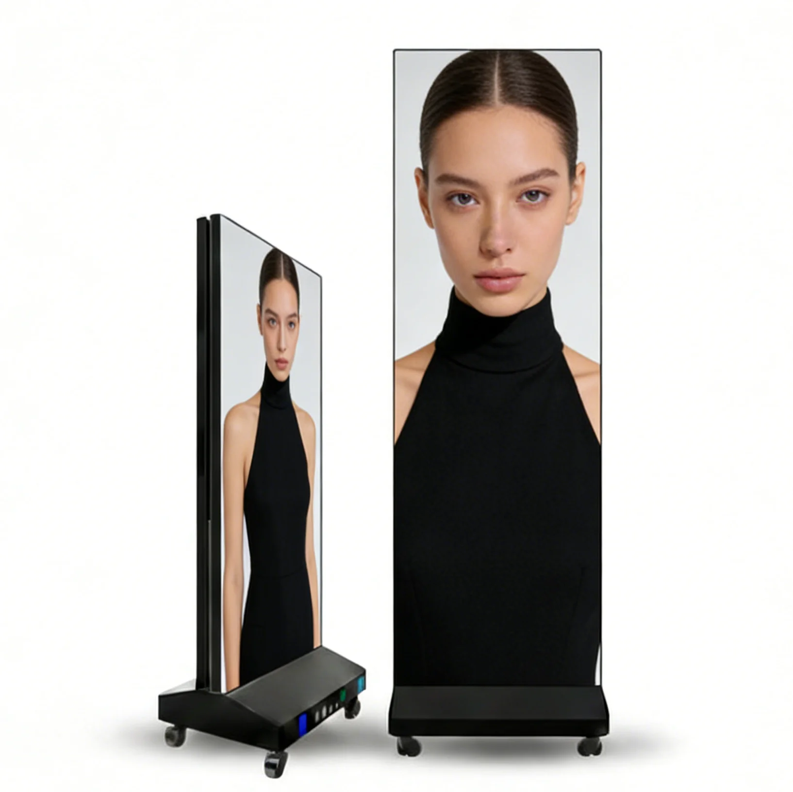 Top Sale P2.5 Indoor Outdoor 640x1920mm Vertical Advertising Machine Led Display Panels Poster Screen