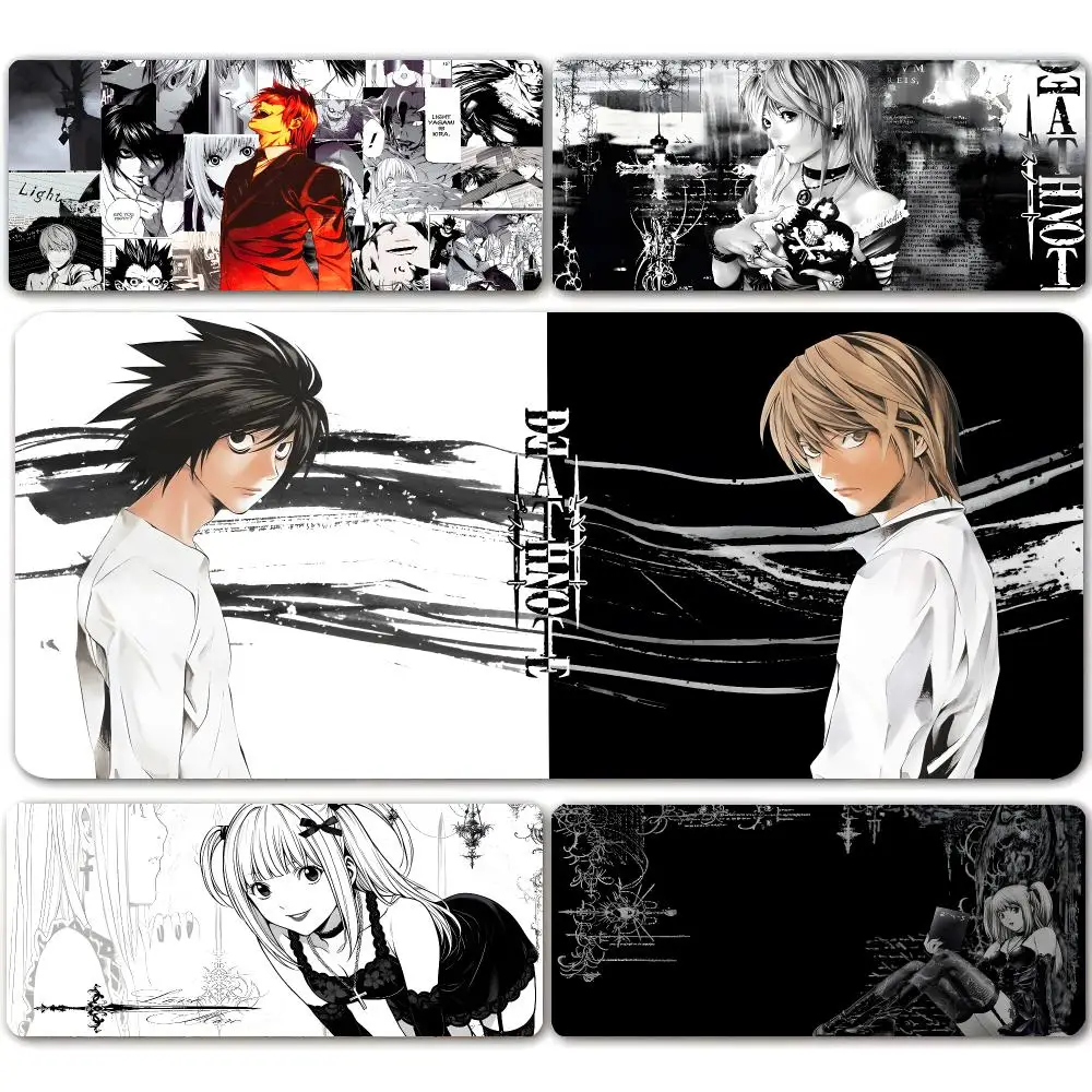 Death Note Mouse Pad Large Mouse Pad For Computer Laptop Keyboard Gaming Desk Mat Gamer Office Accessories