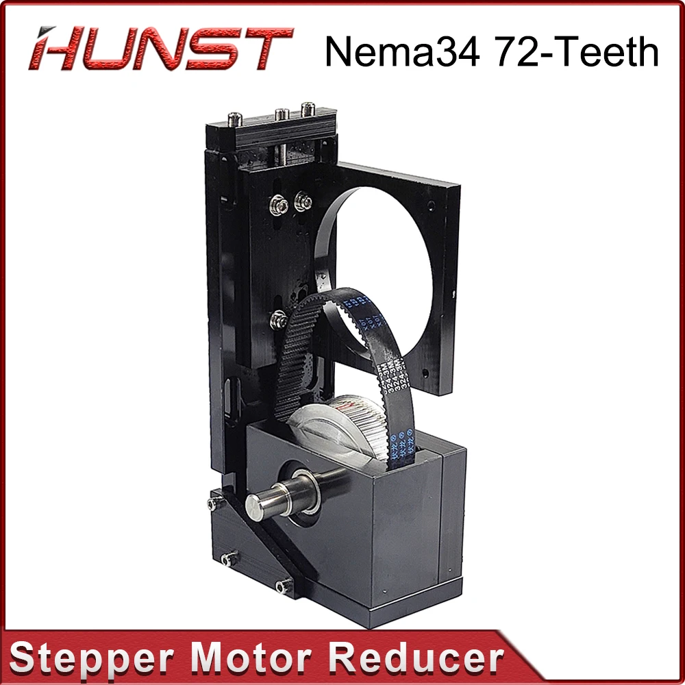 HUNST Stepper Motor Reducer Nema34 72-Teeth/Nema23 38-Teeth for CO2 Laser Cutting and Engraving Machine.