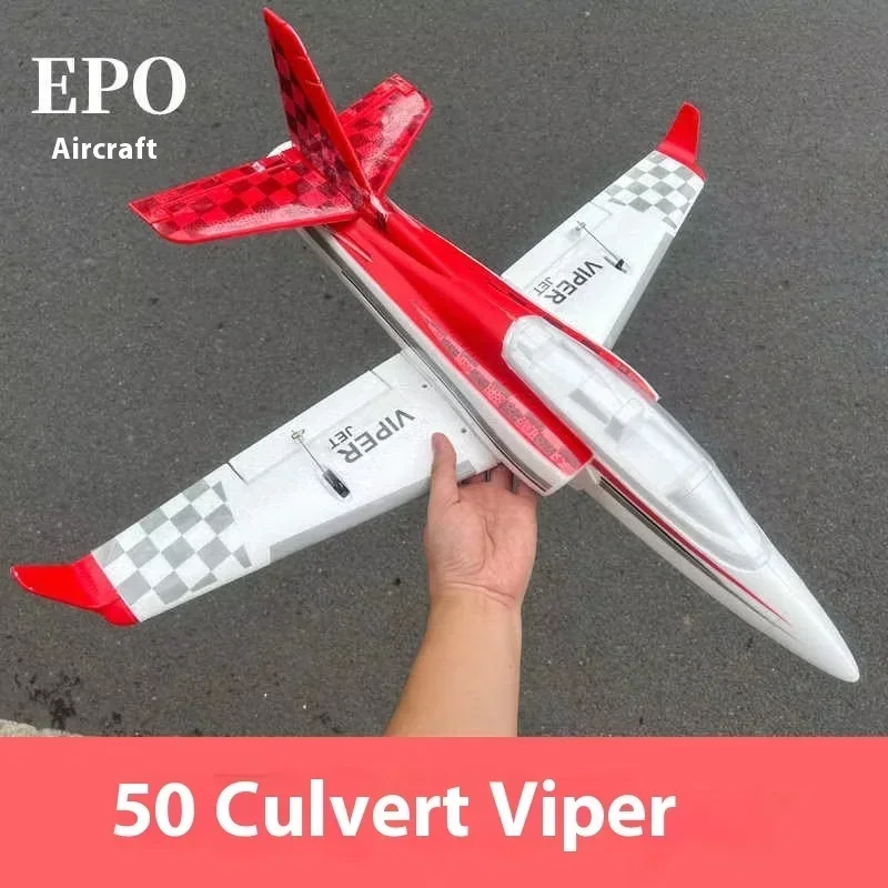 Fixed wing50mm 12 Blade High-Speed Ducted Aircraft Viper Upgraded Version 800 Wingspan Electric Remote-Controlled Model Airplane