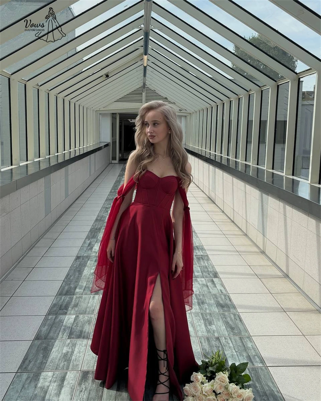 فساتين لحفلات الكوكتيل مصنوعة حسب الطلب للمناسبات الخاصة فساتين سهرة نسائية أنيقة فاخرة للحفلات الراقصة 2025 شمعة