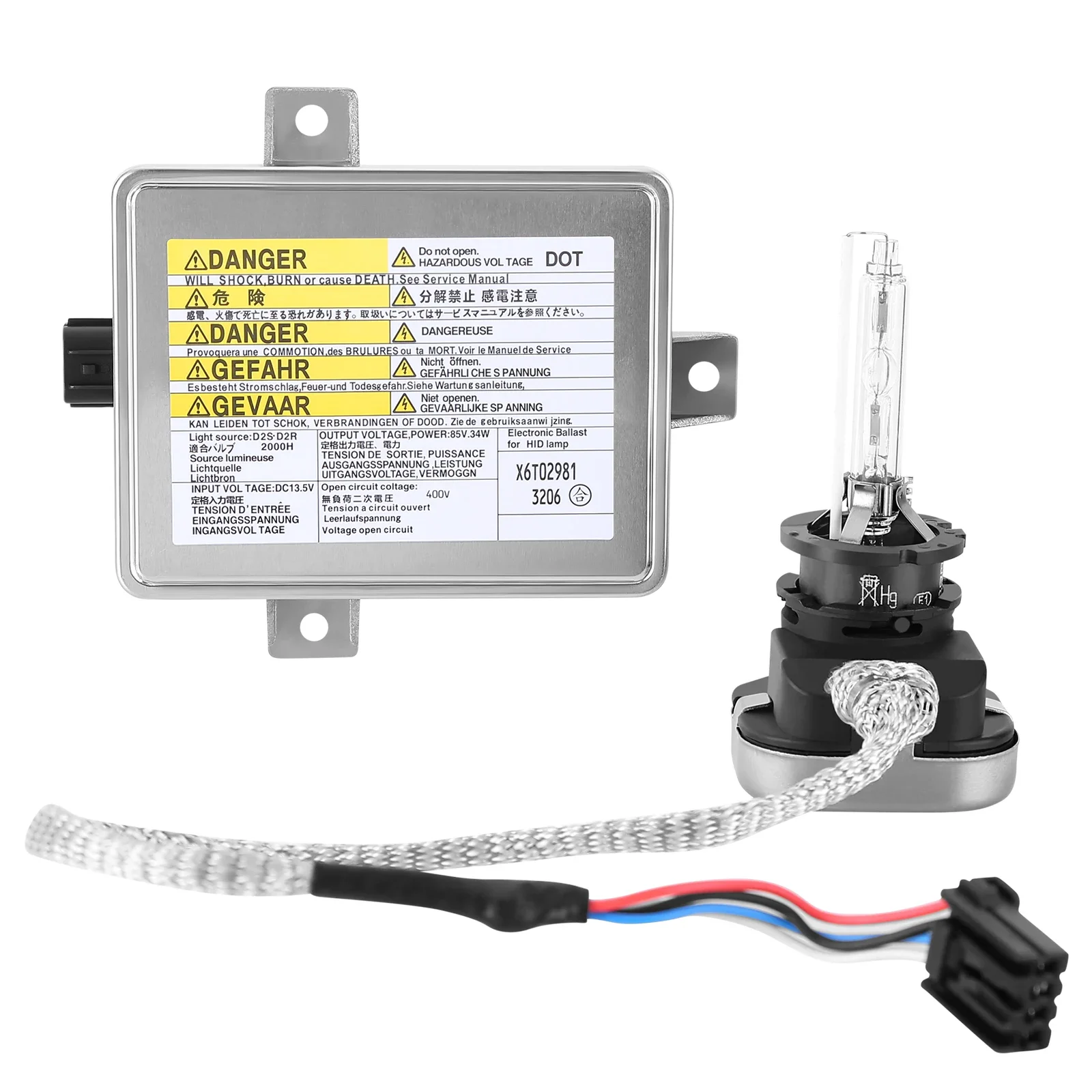 

Автомобильные аксессуары Стабилизатор управления балластом фар W3T19371 X6T02971 Замена стабилизирующего модуля управления балластом фар