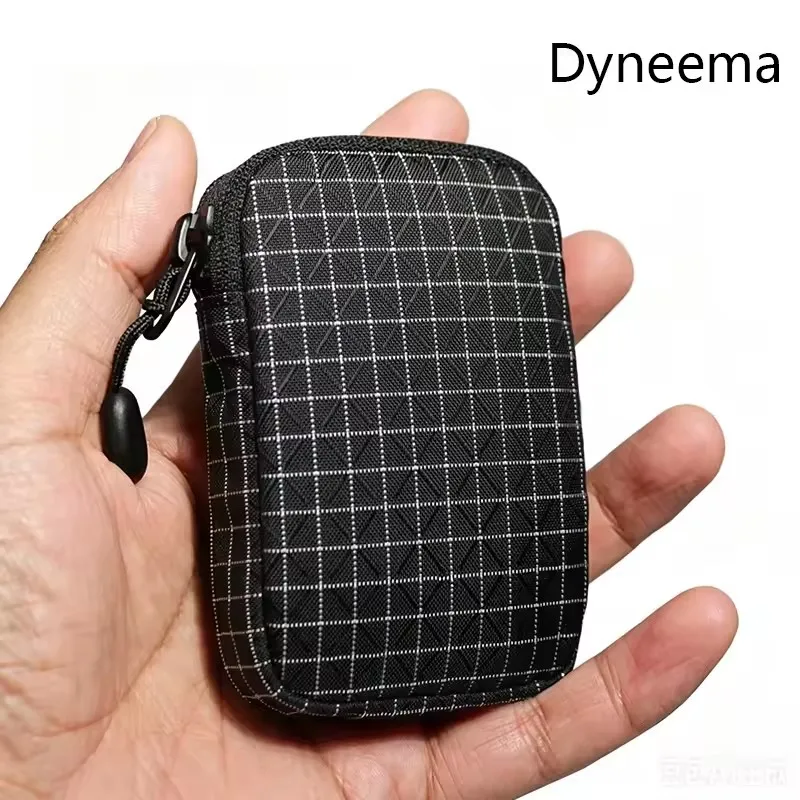 Mini EDC-Tasche Aufbewahrungstasche Geldbörse aus Dyneema/X-Pac Münzbeutel Mehrzweck-EDC-Organizer für Karten, Schlüssel, Münzen & Essentials