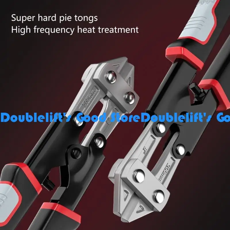 

652F Heavy Duty Small Bolt Scissors 8inch for Fence, Steel Wire, Chain, Screws,with Soft Grips Rubber Handle