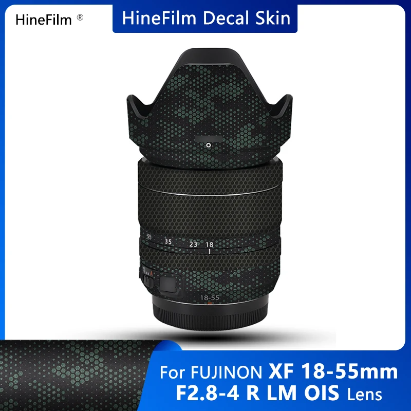 

Hinefilm Skin for Fujifilm XF18-55mm f/2.8-4 R OIS Lens Sticker Fuji XF18-55 Lens Skin 1855 Lens Wrap Cover 18-55MM Decal Skin