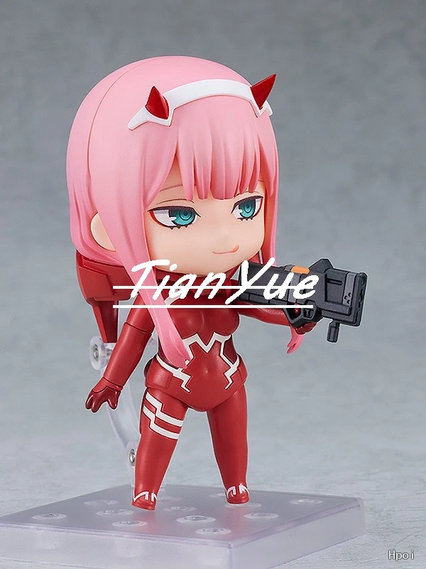 Аниме Darling in the FRANXX Zero Two Code 02, милая девочка, шарнирная фигурка, модель игрушки, Рождественский подарок, 10 см