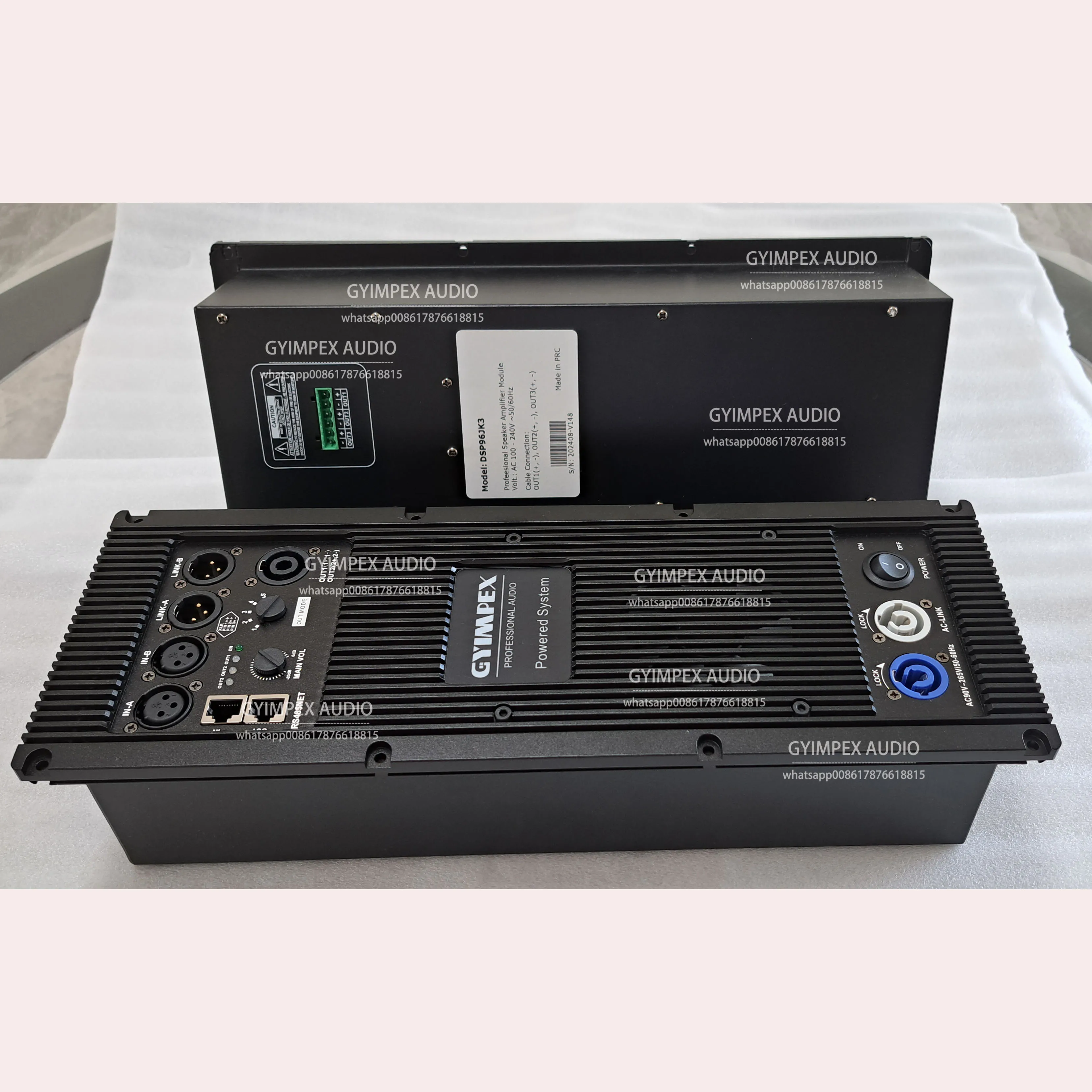 

3-Channel 1000-Watt Subwoofer Board Class D Dsp Module Active Speaker Audio Amplifier Module for Power Full Range Speakers