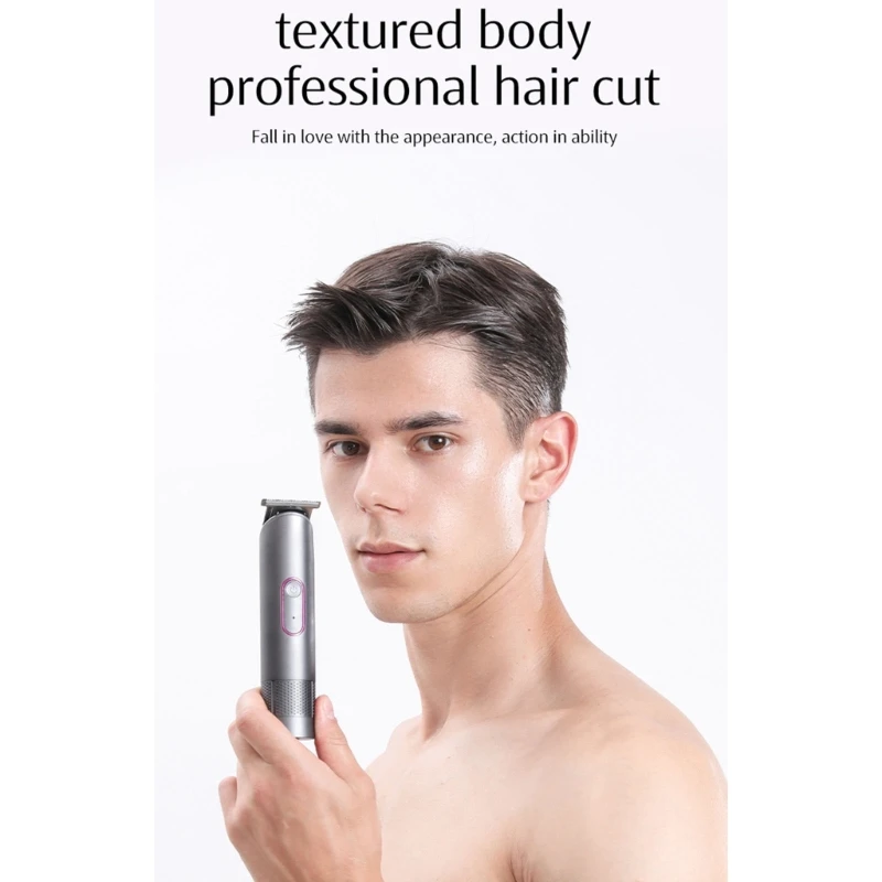 Cordless Hair Clippers for Men Professional Cordless Quiet Hair Trimmers for Barbers and Stylists with 3 Guide Combs