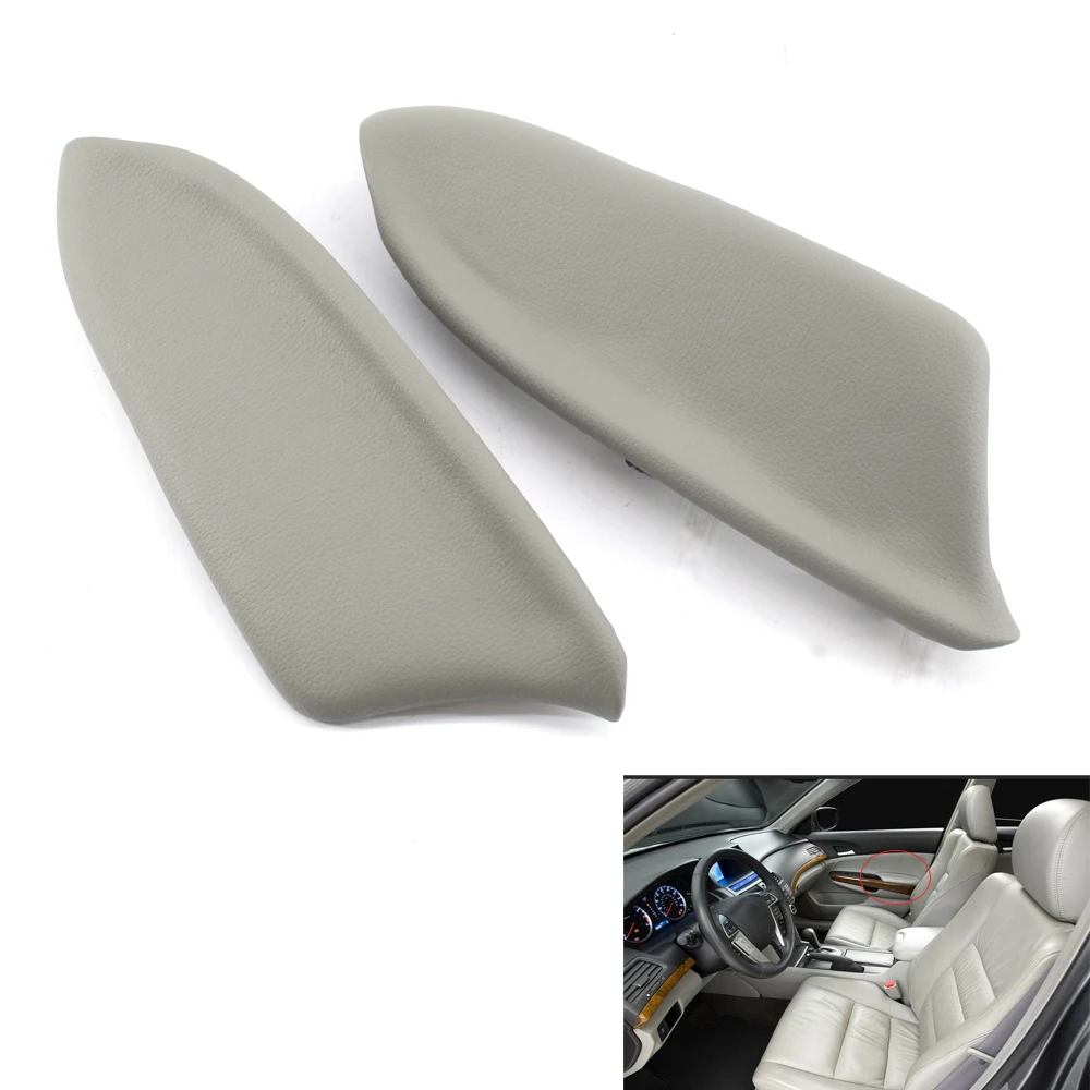 

Door Panel Armrest PU Leather fit for Honda Accord 08-12 Grey 83553-TA0-A31ZC Gray 4Door