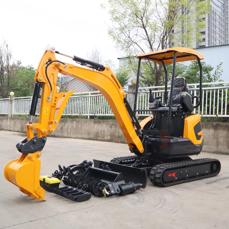 Multi-Function 2.5T Mini Excavator, Custom Built, CE Certified, Direct Manufacturer with After-Sales Support