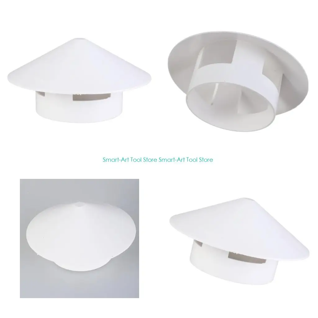 

E1PB 110 -мм вентиляционные отверстия крыши Кэпки ПВХ Дождевые шапки для эффективной защиты дождя и ветра