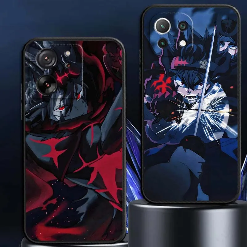 

Senior Black Clover Anime For Xiaomi Mi 15 14 13 13T 12 12T 12S 11 11i 11T Pro Ultra Lite 5G Black Soft Cover