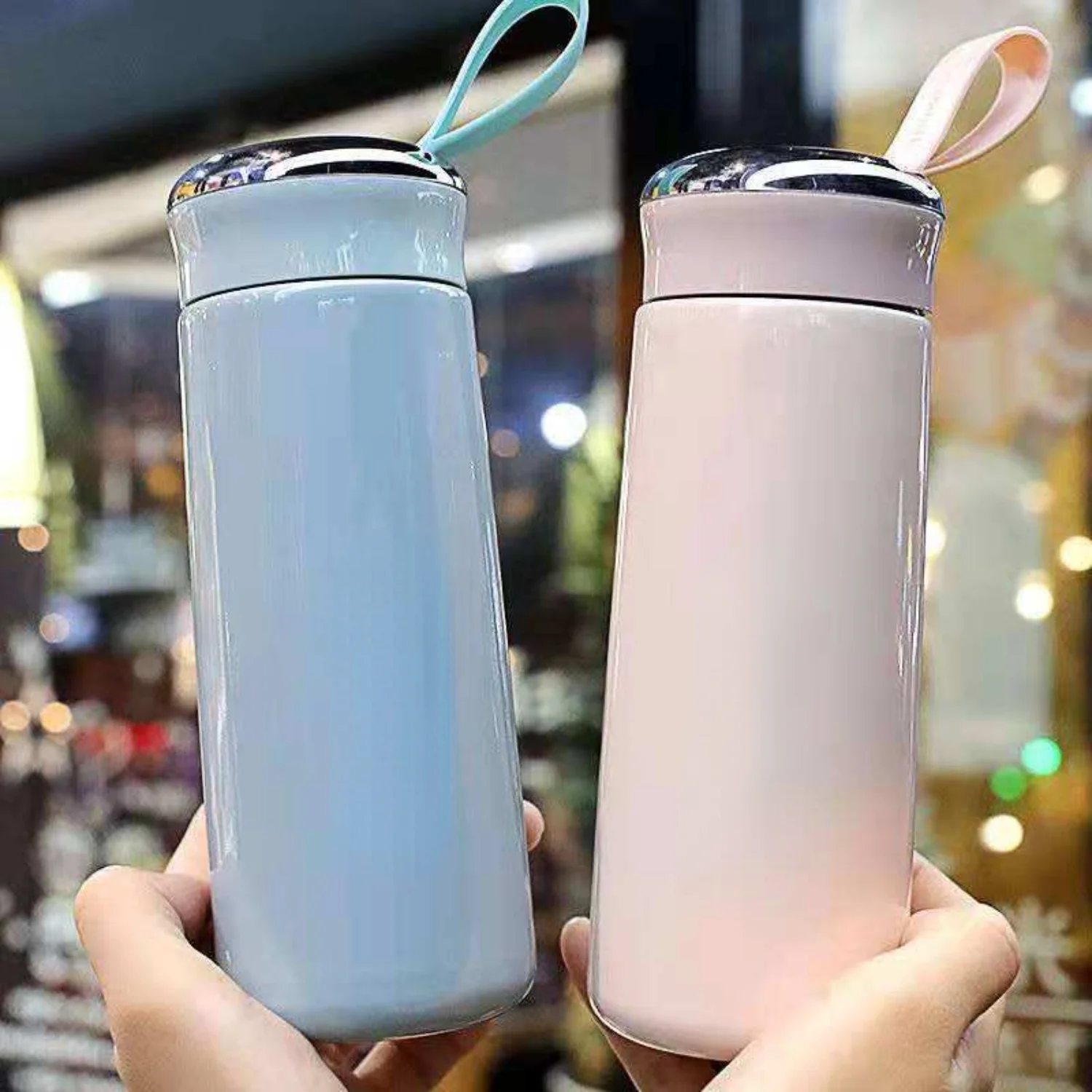 Gourde enfant Manufacturer Cheap Hiking Outdoor Hot Cold Water Children Cute Gift Drinkware Sport Glass Botella Plastic tumbler