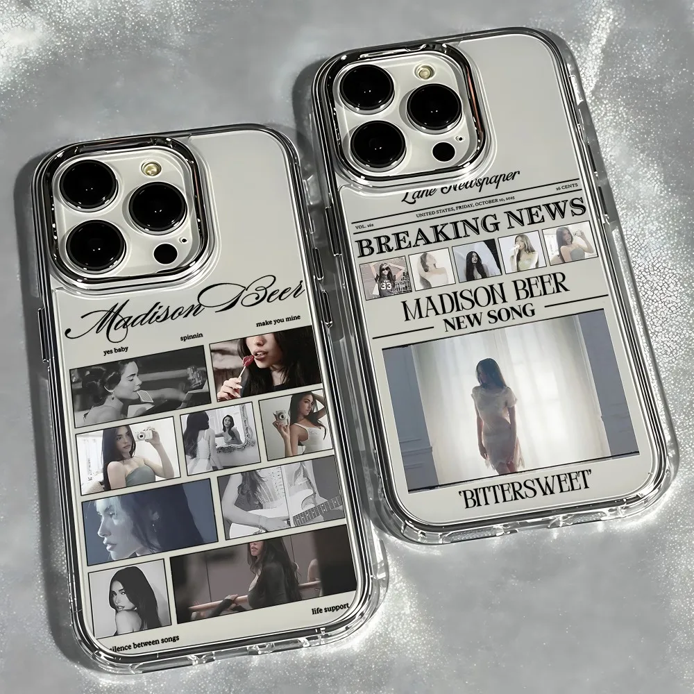 HOT Singer Madisons Beers Phone Case for Samsung Galaxy S26 S25 S24 S23 S22 S21 S20 Note20 FE Ultra Edge Plus 4G 5G Transparent