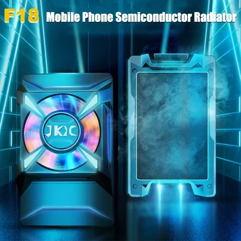 F18 Mobile Phone Semiconductor Cooling Radiator for PUBG Aim Shooting PUBG Game Cooler for IOS Android Back-clip Cool Heat Sink