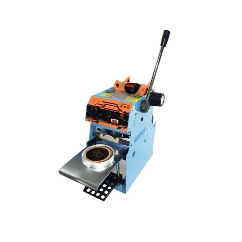 Commercial milk tea manual cup sealing machine Soybean milk cup hand-pressed cup sealing beverage sealing device automatic