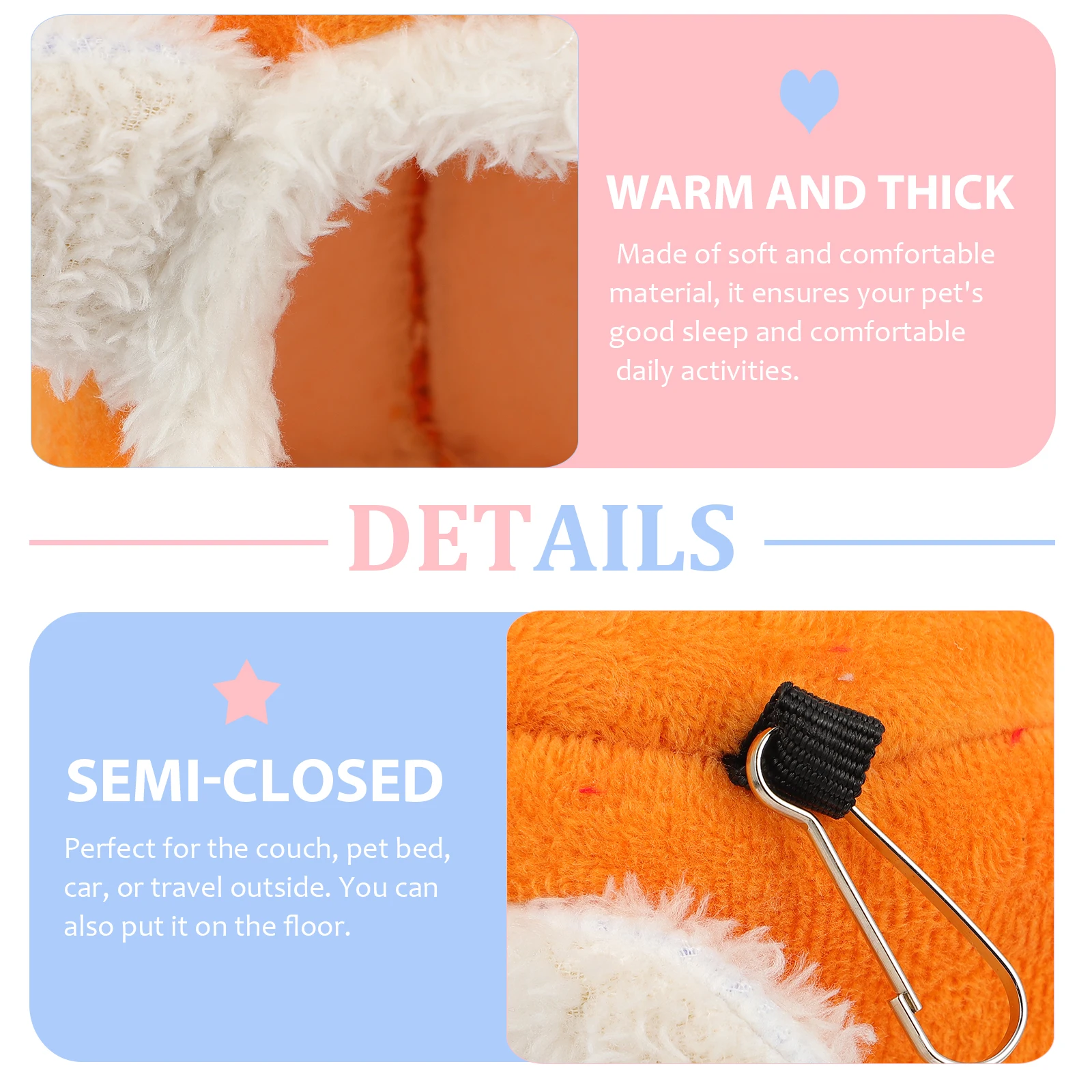 

Small Pet Cotton Nest Hamster Warm Bed Beds Hamsters Guinea Pig Bedding for