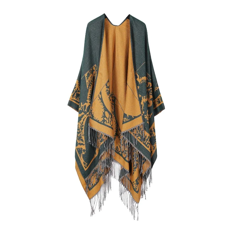 Женская дорожная клетчатая шаль, открытые свитера с леопардовым принтом для женщин, вязаный кардиган для женщин, мягкий вязаный свитер, кардиган