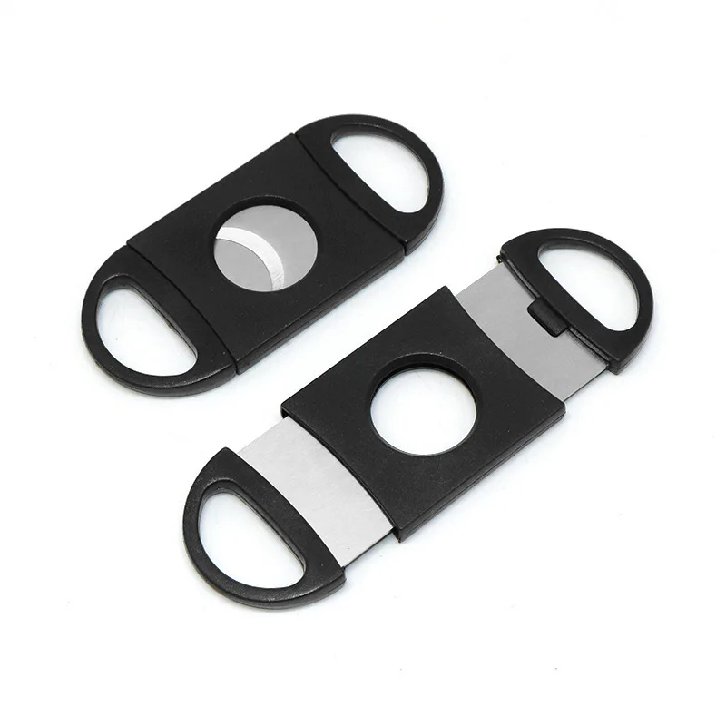 100pcs Stainless Steel Cigar Cutter New Metal Classic Guillotine Scissors Gift Portable Smoking Accessories Gifts For Man