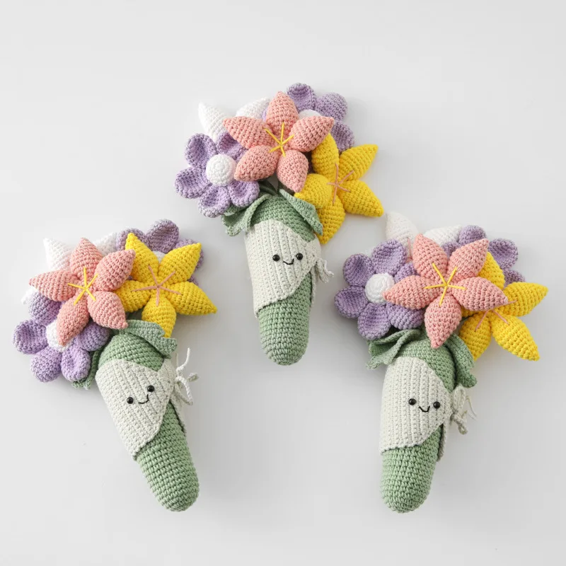 ramo-de-flores-tejidas-a-crochet-lindo-ramo-de-flores-sonrientes-flores-pastel-tejidas-regalo-para-ella-decoracion-de-bodas