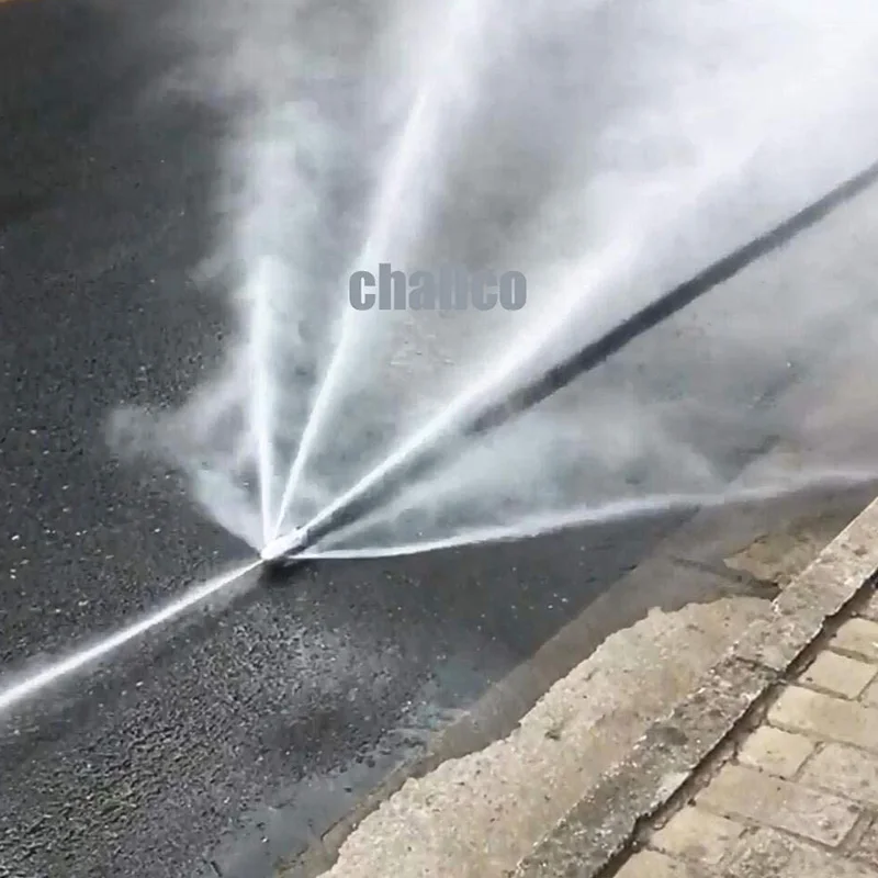 Pressure Washer Sewer Jetter Nozzle With Stainless Steel, Durable Design Sewer Jet Nozzle,1/4Inch Quickly Connector