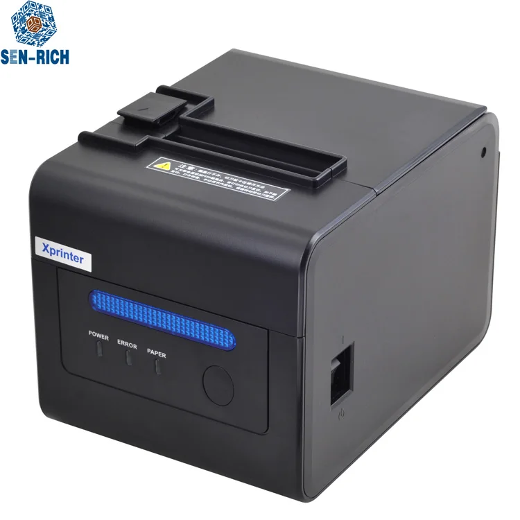 300mm/s Printing Speed Lan Usb Serial Port 80MM BT Thermal Receipt Printer C300H