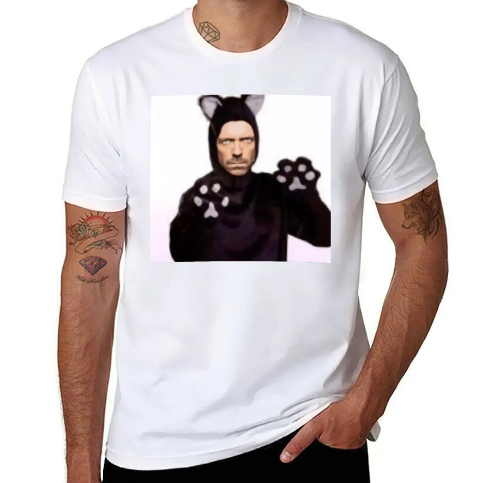 

Low Quality House Md Meme T-Shirt man tshirt funny t shirts cotton
