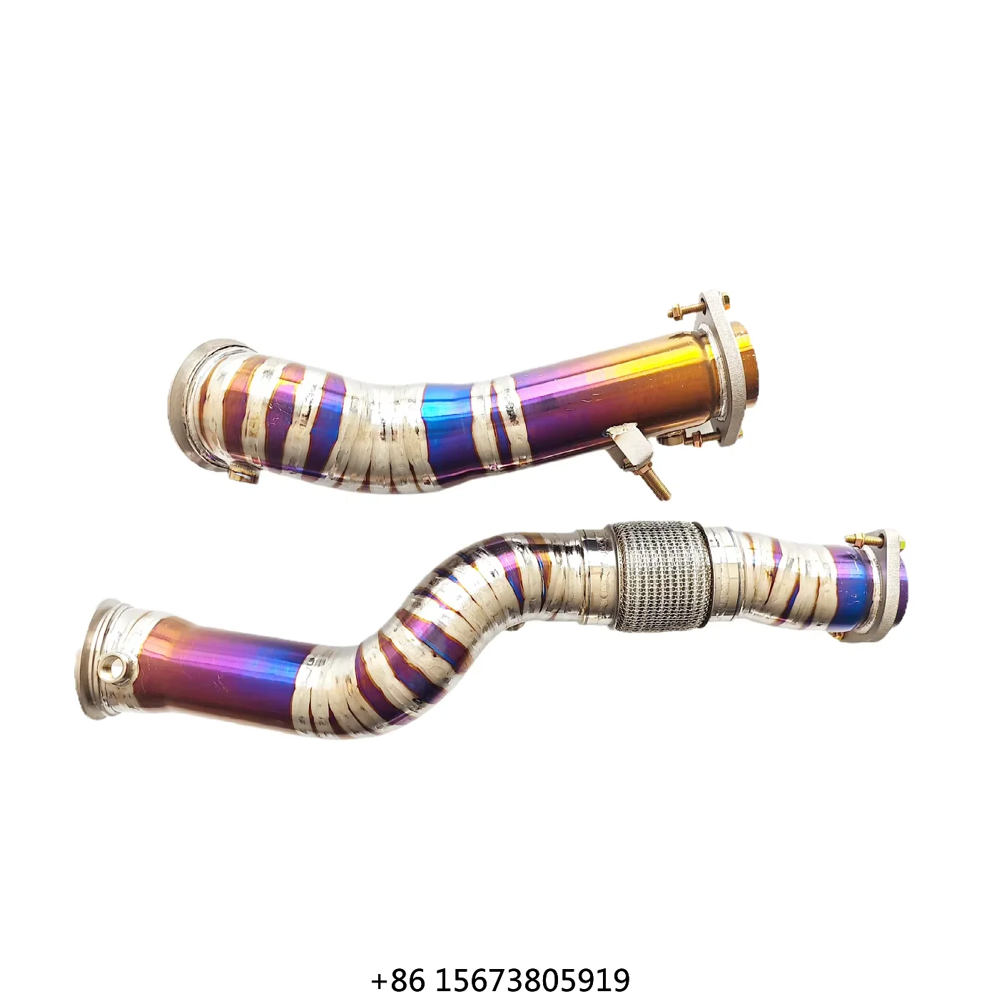 

Contach Titanium Downpipe for G87 M2 G80 M3 G82 M4 S58 3.0T DownpipeCustomed