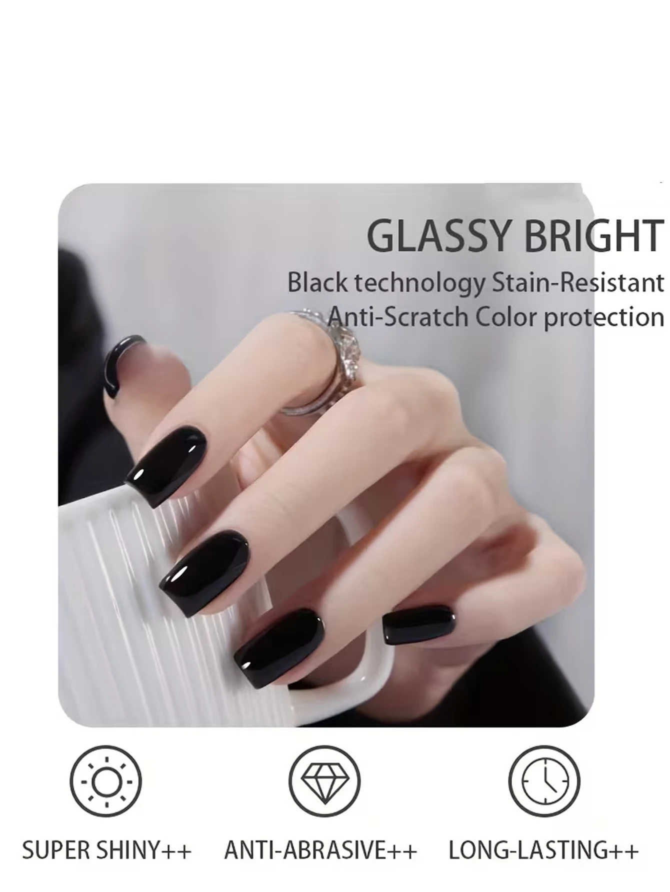 15ml Nail Art Gel funzionale Gel per unghie UV Base Top Coat, Gel da costruzione per estensione, Top Coat opaco, Gel anti-derramenta, Nail Art Pra