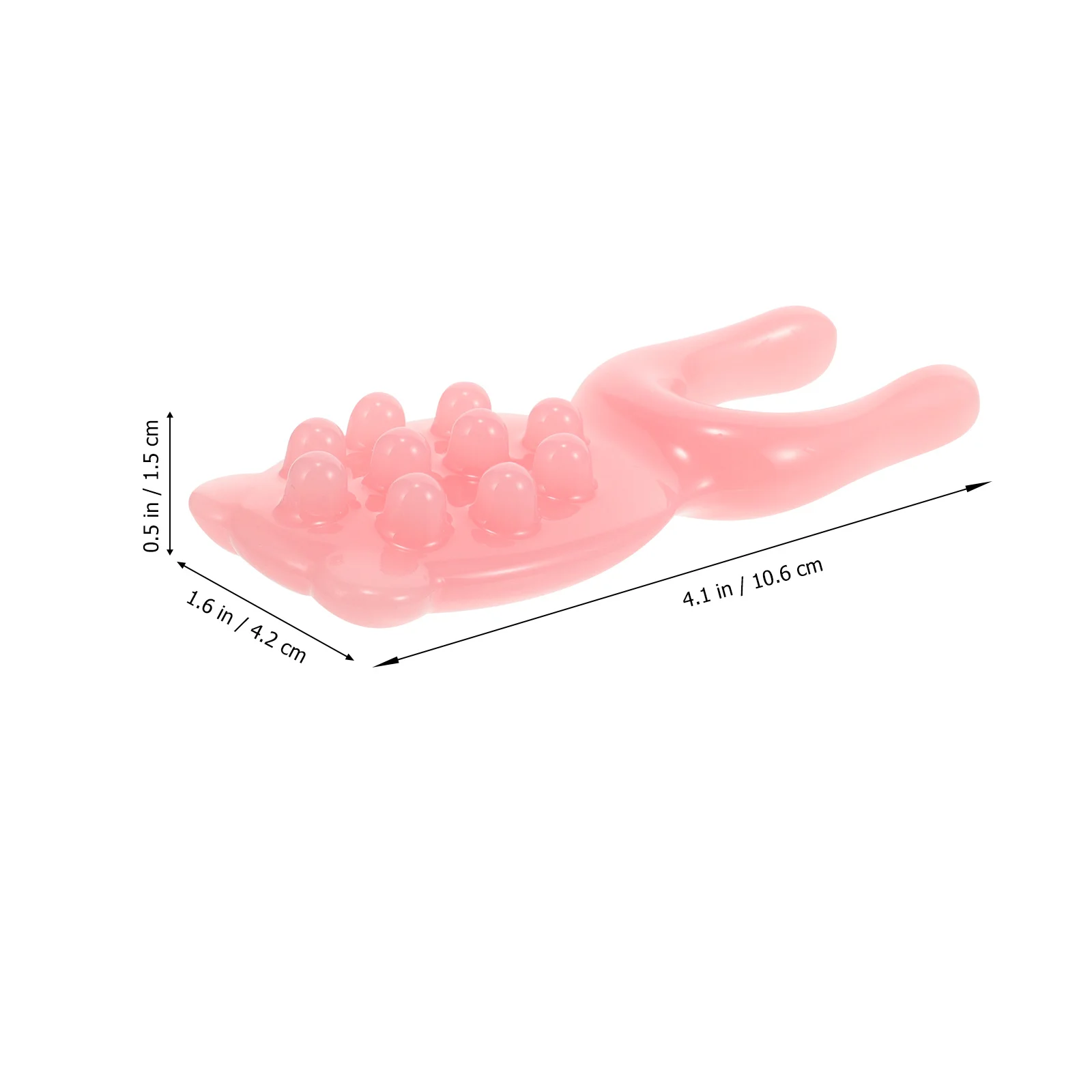 

Durable Resin Nose Massager Portable Acupuncture Point Stick Face Sculpting Tool Whole Body Massage Lightweight Home Travel