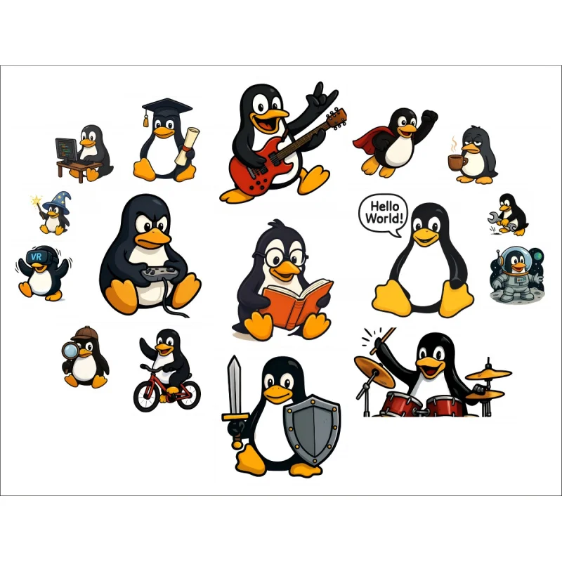 

Makerseek UV DTF Transfer Sticker, Programming Stickers for Developers, Hackers,for Laptop/Metal/Glass/Car/Cup (30 pcs，5x5cm)