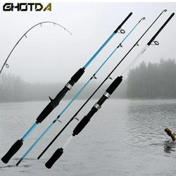 Spinning Casting Hand Lure Fishing Rod Pesca Carbon Pole Canne Carp Fly Gear Reel Seat Feeder Ultralight Travel Surf 1.8M/1.5M