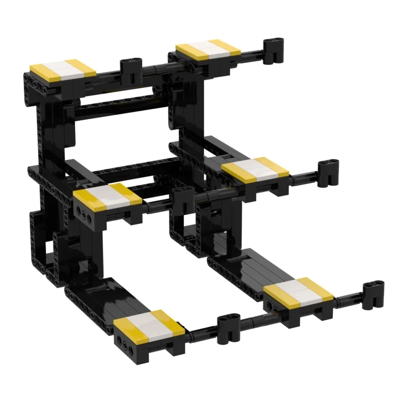 

Совместимая модель суперкар гоночных строительных блоков DIY Champions Display Stand XL Garage Bricks Toy (сумка для деталей)