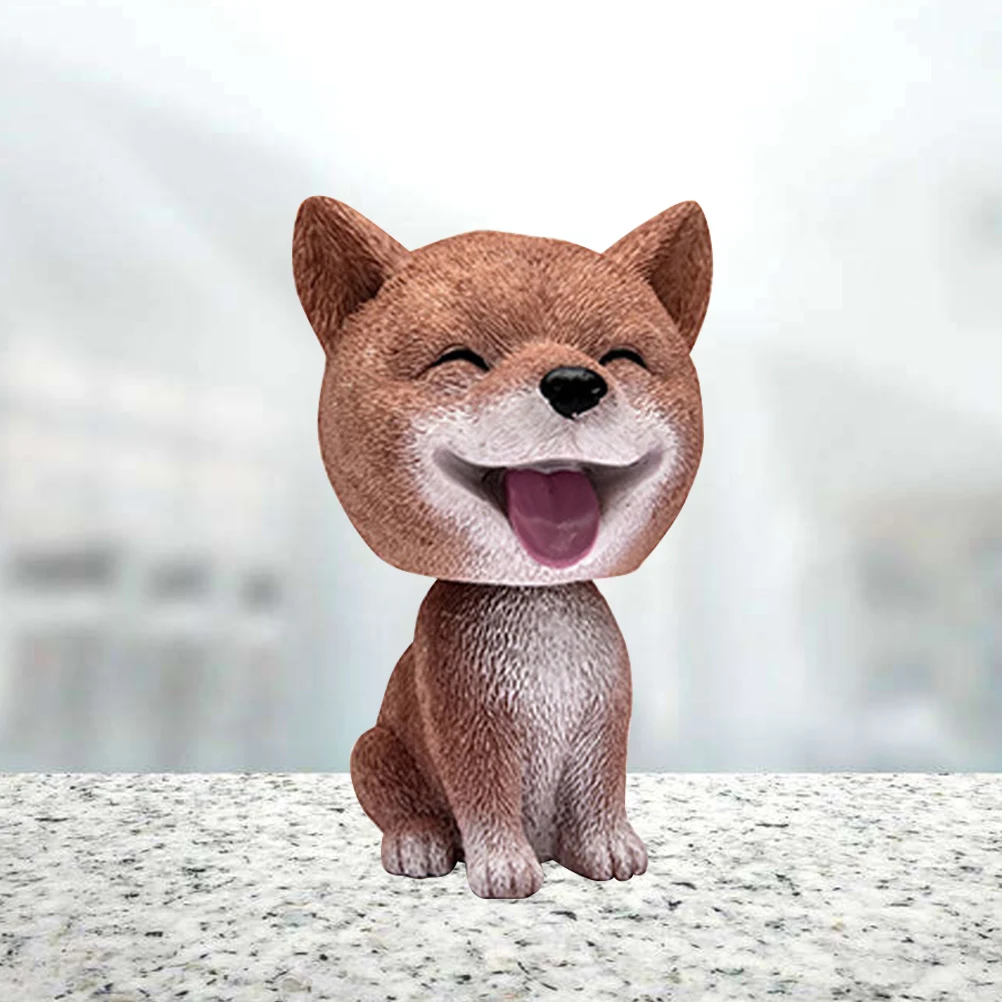 

Resin Couple Car Ornament for Home Office Decor Vehicle Mounted Decoration Lovely Dog Accessories Cabinet