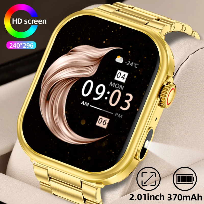 

LIGE Смарт-часы Bluetooth Calling Smartwatch с сенсорным циферблатом для Android IOS Музыкальный фитнес-трекер Спортивные часы IP68 Водонепроницаемые