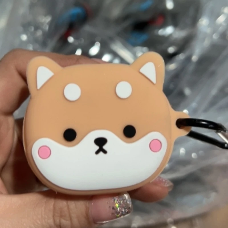 Funda de dibujos animados para QCY T13 ANC/T13X, protección 3D de perros divertidos, funda de silicona para auriculares QCY T13X