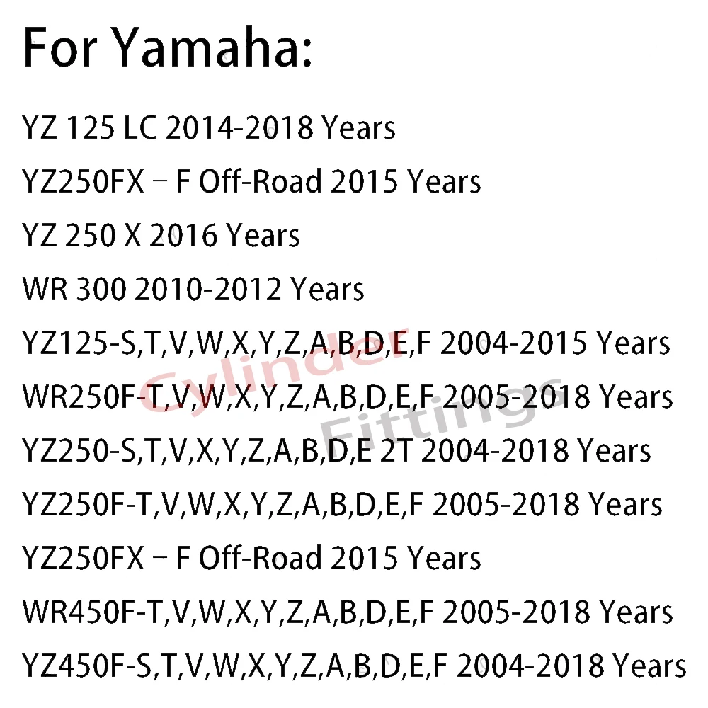 48x58x9.5 مللي متر 48 58 9.5 الجبهة شوكة النفط الختم وغطاء غبار لياماها YZ125 250 450 F YZ WR250F WR450F CRF250R 2004-2016 2017 2018 #2