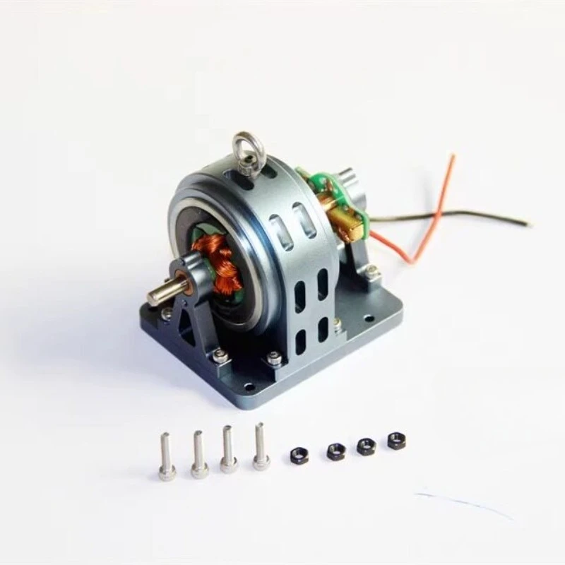 DIY Generator Motor Pure Copper Movement Metal Casing with Screws Teaching Model Gift High Power Generator Accessories