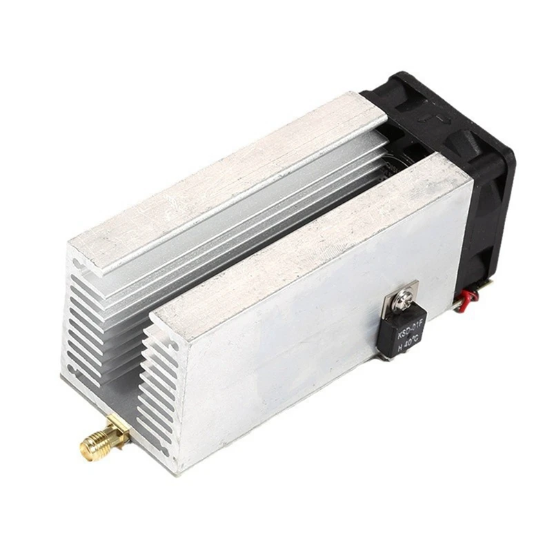 8W Microwave RF Power Amplifier Image Transmission Amplifier Module Board With Cooling Fan 600-1100Mhz Amplificatore